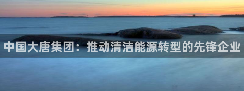 新宝GG寻29999:中国大唐集团:推动清洁能源转型的先锋企